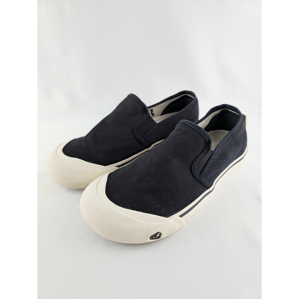 KEEN Men's Black Canvas Slip On Sneakers Reinforced Toe 8 - Picture 4 of 16